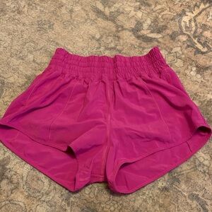 Hot Pink Workout Shorts